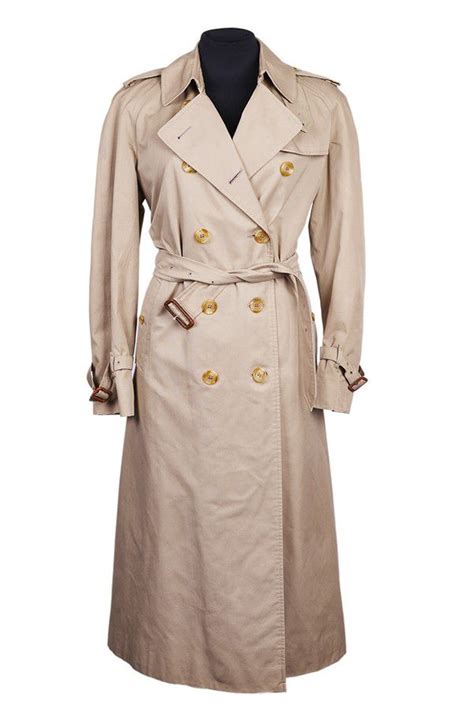 burberry double breasted coat|vintage burberry trench coat.